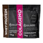 Kit: Whey Protein Concentrado 3Kg + Colágeno Hidrolisado 1Kg - 100% Importado - Soldiers Nutrition