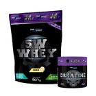 Kit Whey Protein Dark Insane 900g + Creatina 300g - Pro Effect