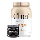 Kit Whey Protein Gourmet 907g Chef Whey + Kreat Monohidratada 300g XPRO Nutrition