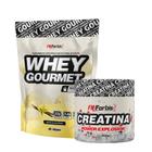 Kit Whey Protein Gourmet Refil 907g + Creatina Power Explosion 300g - FN Forbis Nutrition
