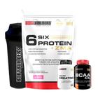 Kit Whey Protein Isolado Six Gold+ Zma 2Kg+ Power - Bodybuilders