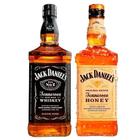 Kit Whisky Jack Daniel'S Old No.7 + Tennessee Honey 1 Litro