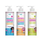 Kit Widi Care Jubinha Condicionador+Shampoo+Cr Pentear Leve