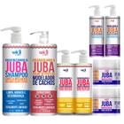 Kit Widi Juba Shampoo 1L Encaracol 1L 2 Cond 2 Másc 2 Geleia