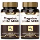 Kit X 2 Citrato malato De Magnésio 500mg 180 Cápsulas - Melfort