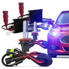 Kit xenon automotivo lampada h1 8000k slim milha farol