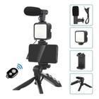 Kit Youtuber para Celular ou Camera com Led para Live Gravação com Microfone e Tripé Iniciante - Tripe Suporte