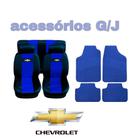 kit1 azul/capa nylon+acessório p corsa sedan 2003