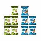 Kit10 - Wheyviv Fit Gergelim e Cookies C/ Whey Protein 45g