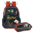 kit2 Mochila e Estojo do Harry Potter Hogwarts Original