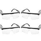 Kit4 Óculos De Proteção Transparente Epi Segurança Trabalho Vonder