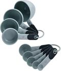 KitchenAid KE475OHGSA Classic Measurement Cups And Spoons Set, Conjunto de 9, Cinza