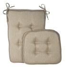 Klear Vu Embrace Rocking Chair Cushion, 16 x 17.5 x 2, Natural