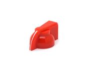 Knob Cabeça de Galinha Estriado sem Parafuso - K7-1-18T - Vermelho - Multcomercial