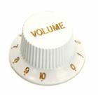 Knob Guitarra Strato Branco Volume Plástico Santo Angelo