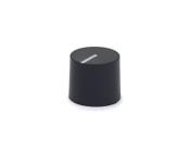 Knob Rotativo Estriado sem Parafuso - Preto - KP-02E - Scott