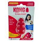 Kong Classic X Small Brinquedo Recheável Petiscos Cães Peq