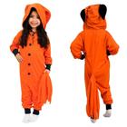 Kurama Raposa 9 Caudas Kigurumi Macacão Pijama Roupa Fantasia Cosplay Verão Infantil Oficial Naruto