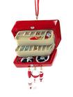 Kurt S. Adler Tackle Box com Bobbers e Lures Pesca Árvore de Natal Ornamento Decoração Novo