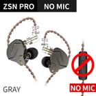 KZ ZSN PRO Sem Mic CINZA - KZ Acoustic