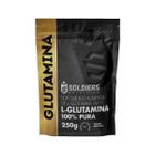 L - Glutamina 250g - 100% Puro Importado - Soldiers Nutrition