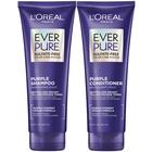 L'Oreal Paris EverPure Brass Toning Purple Sulfate Free Shampoo and Conditioner, 6.8 fl Oz (Conjunto de 2)