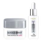 L'Oréal Paris Glycolic Bright Kit Gel Creme Facial Dia + Sérum