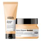 L'Oréal Professionnel Absolut Repair Gold Quinoa Kit Condicionador + Máscara Light