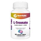 L Treonato 500mg 60 Cápsulas Nutrivitalle