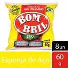 Lã de Aço Eco - 14 embalagens c/ 8 unidades - Bombril