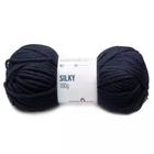 Lã silky 100g pingouin cor 9544