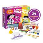 Laboratório Show da Luna Criativo Infantil Kit com 24 Experimentos Super Divertidos, Explorar a Ciência  - Nig 0738