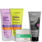 Labotrat Sab Pré Make 100ml + Sab Pós Make 100ml + Hidra Gel 100g + Masc Pell Off Preta 60g