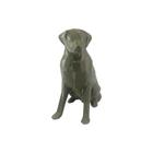 Labrador Sentado Low Poly Cachorro Pet Decoração 3D