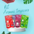 LABY Protetores Labias KIT Aromas c/: Cereja + Morango + Menta