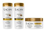 Lacan Maxi Hidratante Kit Shampoo Condicionador e Máscara
