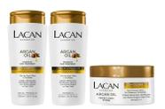 Lacan Maxi Hidratante Kit Shampoo Condicionador e Máscara