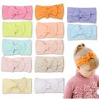 Laço de Bebe Lacinhos de Cabelo Turbante Bebê Menina Kit 12 Unidades