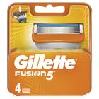 Lâmina de barbear Gillette Fusion 4 unidades