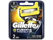 Lâmina de Barbear Gillette Fusion - Proshield 2 Peças