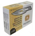 Lâmina De Bisturi Aço Carbono Nº 11 Caixa C/100 - Descarpack