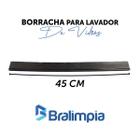 Lamina De Borracha Em Silicone 45Cm Para Rodo Bralimpia