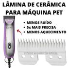 Lâmina De Cerâmica Original Máquina De Tosa Pet Moser Oster