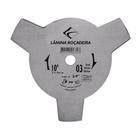 Lamina Para Rocadeira 3 Pontas Saturno Furo 20mm