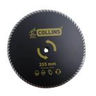 Lâmina Serra Circular para Roçadeira 255mm 80 dentes 20mm - Collins