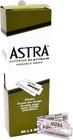 Lâminas de Barbear Astra Platinum Dupla Face - Pacote com 100 Unidades