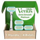 Lâminas de barbear Gillette Venus Platinum Extra Smooth para mulheres