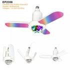 Lâmpada Bluetooth De Teto 13RGB 110v -240v Música Dobrável Projeção - Ecopower