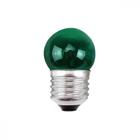 Lampada Bolinha Brasfort 07Wx127V Verde 8469 - Kit C/25