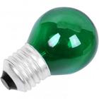 Lampada bolinha colorida 127v 15w VERDE Combo com 10